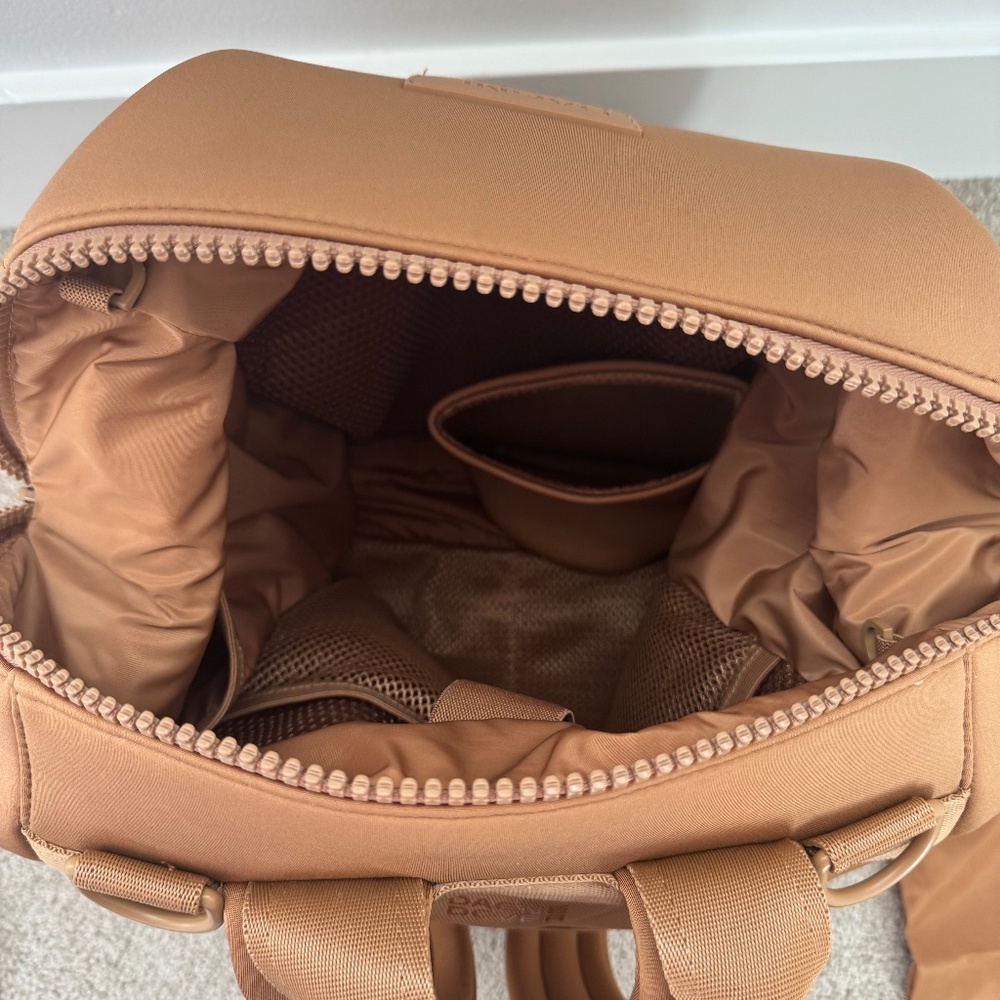 Dagne Dover Indi Neoprene Diaper Backpack, Sz Medium, Color Camel - Picture 8 of 10